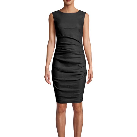✨ Nicole Miller Lauren Stretch Sheath Dress - Picture 1 of 6
